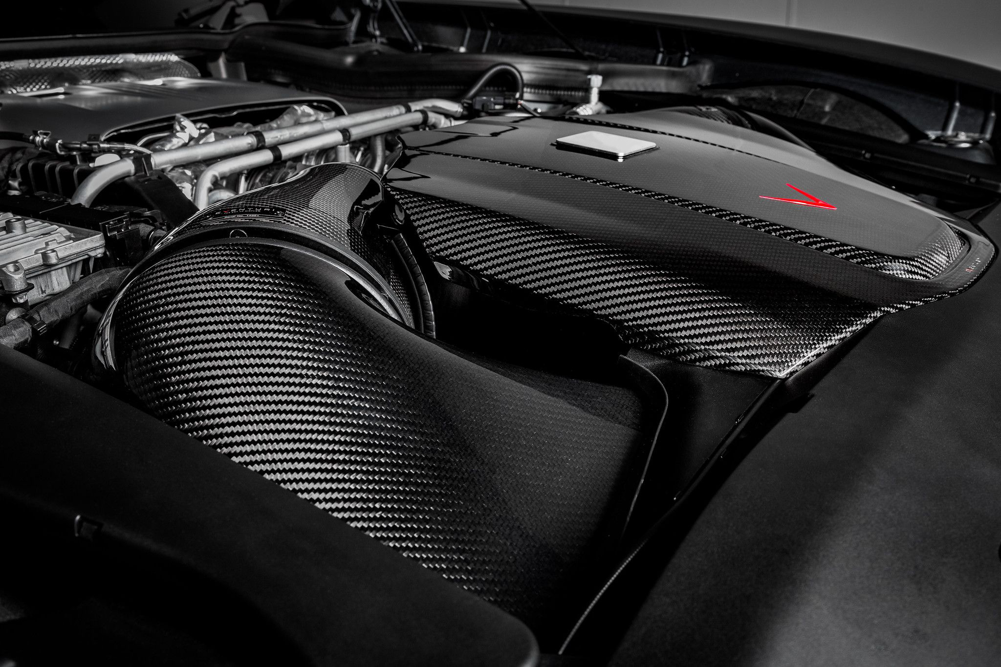 Eventuri carbon intake system for Mercedes GTR AMG and C190 R190 GTS|GT AMG 