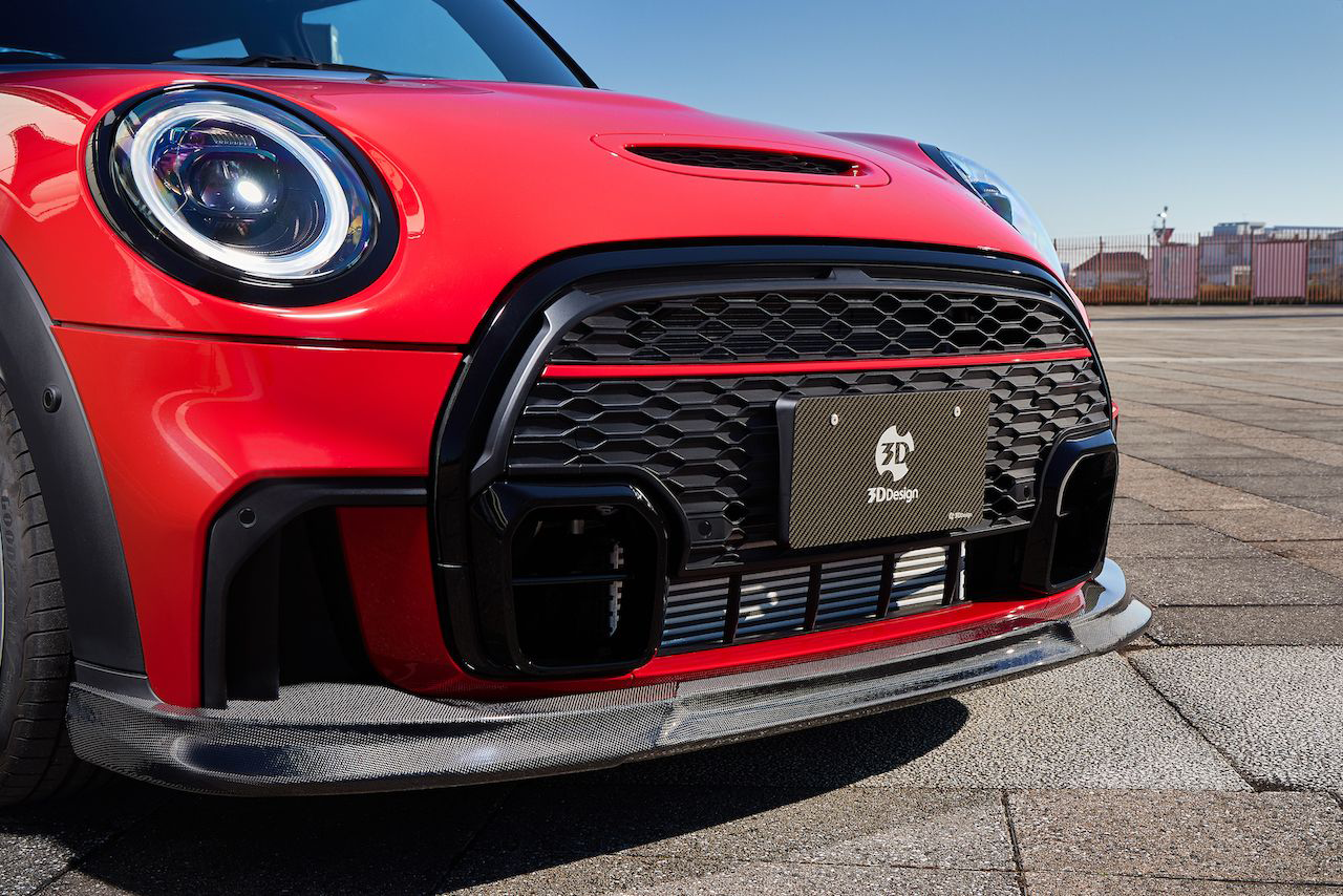 3DDesign Carbon Frontlippe passend für MINI JCW F56 LCI2