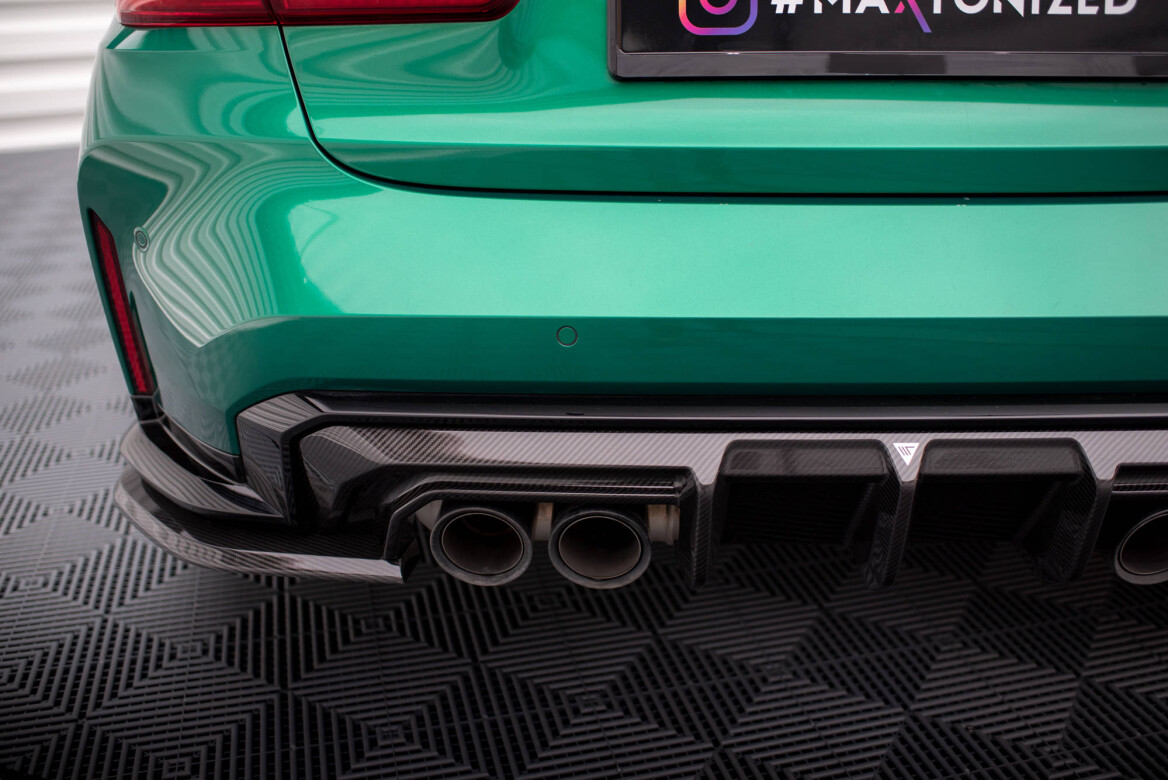 Maxton Design Carbon Heck Ansatz Flaps passend für BMW M3 G80