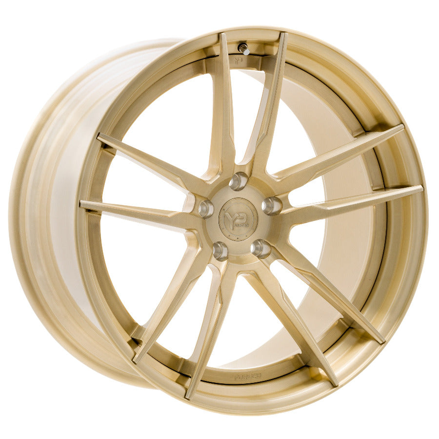 YIDO PERFORMANCE WHEELS | YP 1.2 Forged | Gold Digger Edition - Turbologic