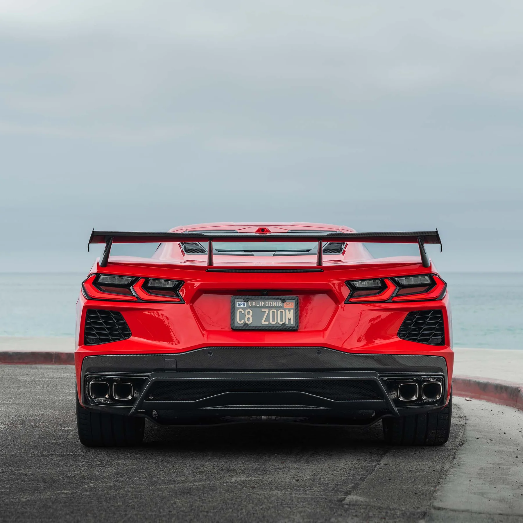 RACING SPORT CONCEPTS - GT Carbon Heckdiffusor passend für Chevrolet Corvette C8