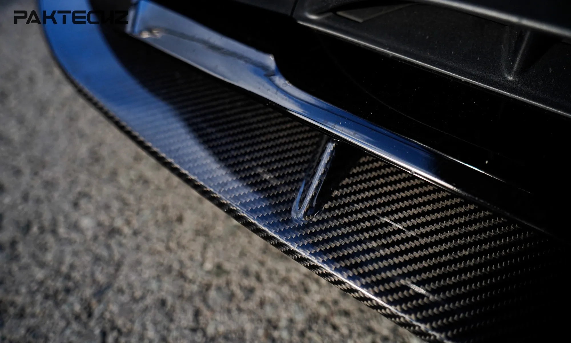 Paktechz Carbon Frontspoilerlippe für Mercedes-Benz A45 AMG W177