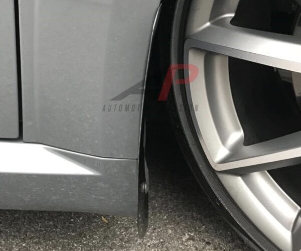 thumbnail image 2 of AP Design Gloss Carbon Front & Rear Mud Flap/Arch Guard Kit – For Audi RS6 C8 2019+, Twill Weave 2 of 5