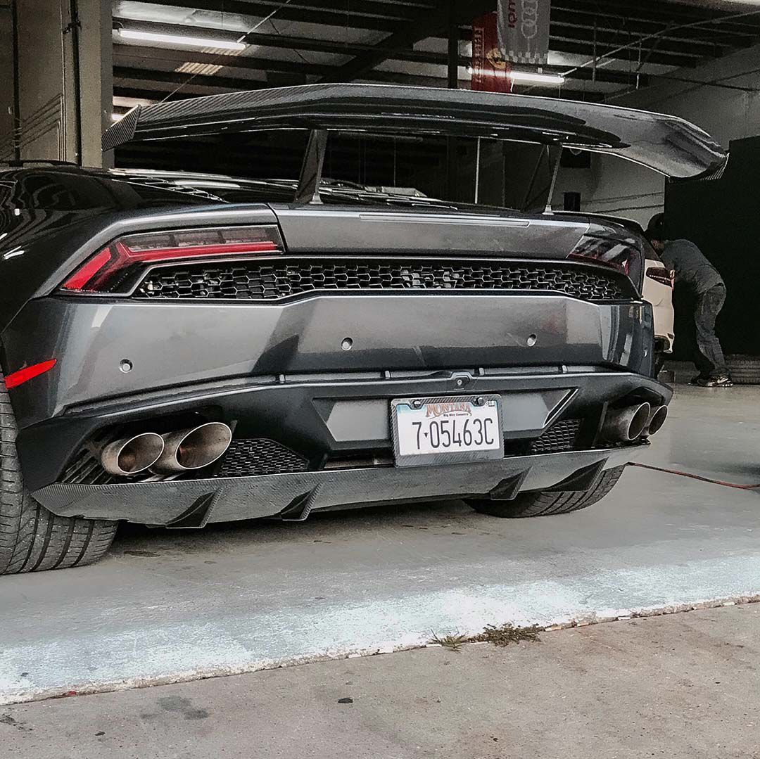 RACING SPORT CONCEPTS - Becquet arrière en carbone CS680 Lamborghini Huracan