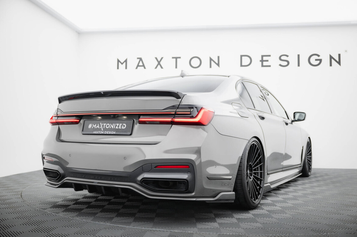 Maxton Design Carbon Heckklappenspoiler passend für BMW 7er M-Paket G11 Facelift