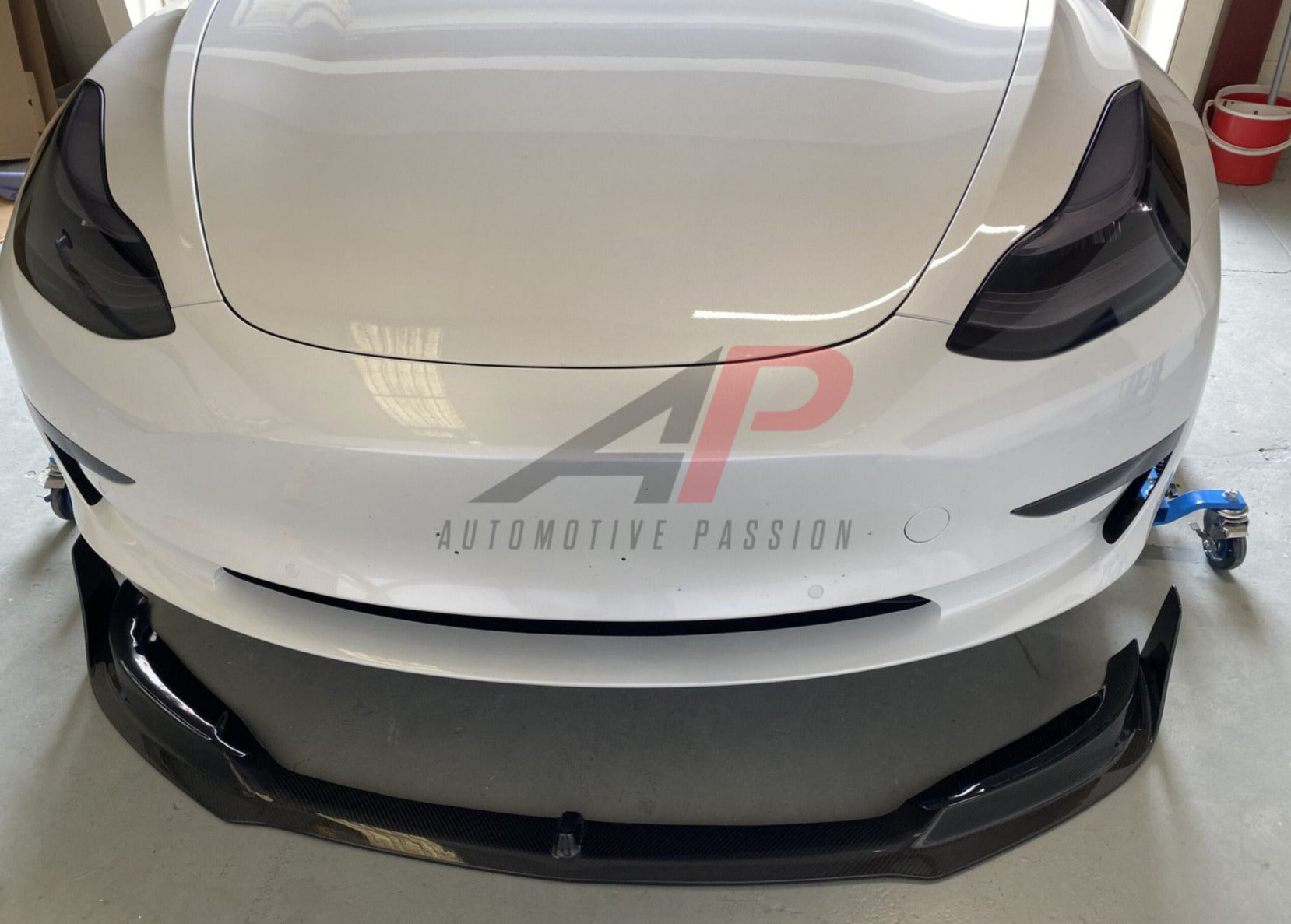 Automotive Passion Carbon Frontlippe passend für Tesla Model 3