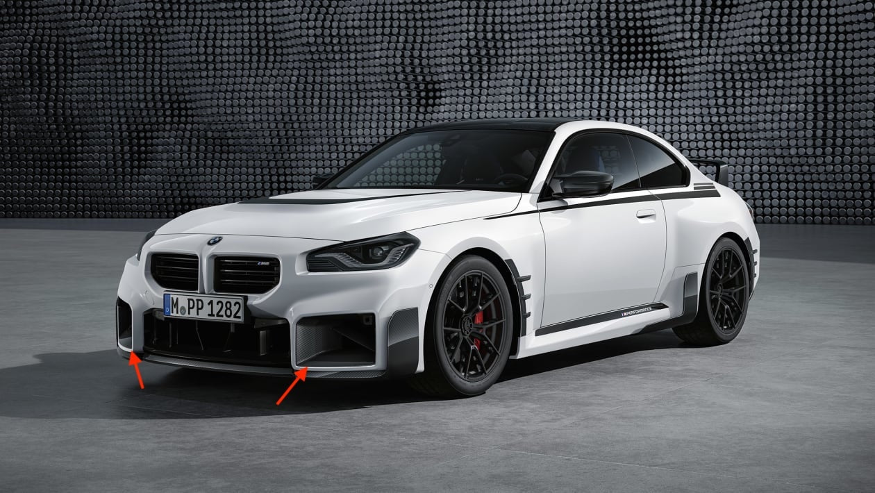 JH BMW G87 M2 Carbon Performance Lufteinlass für vordere Stoßstange
