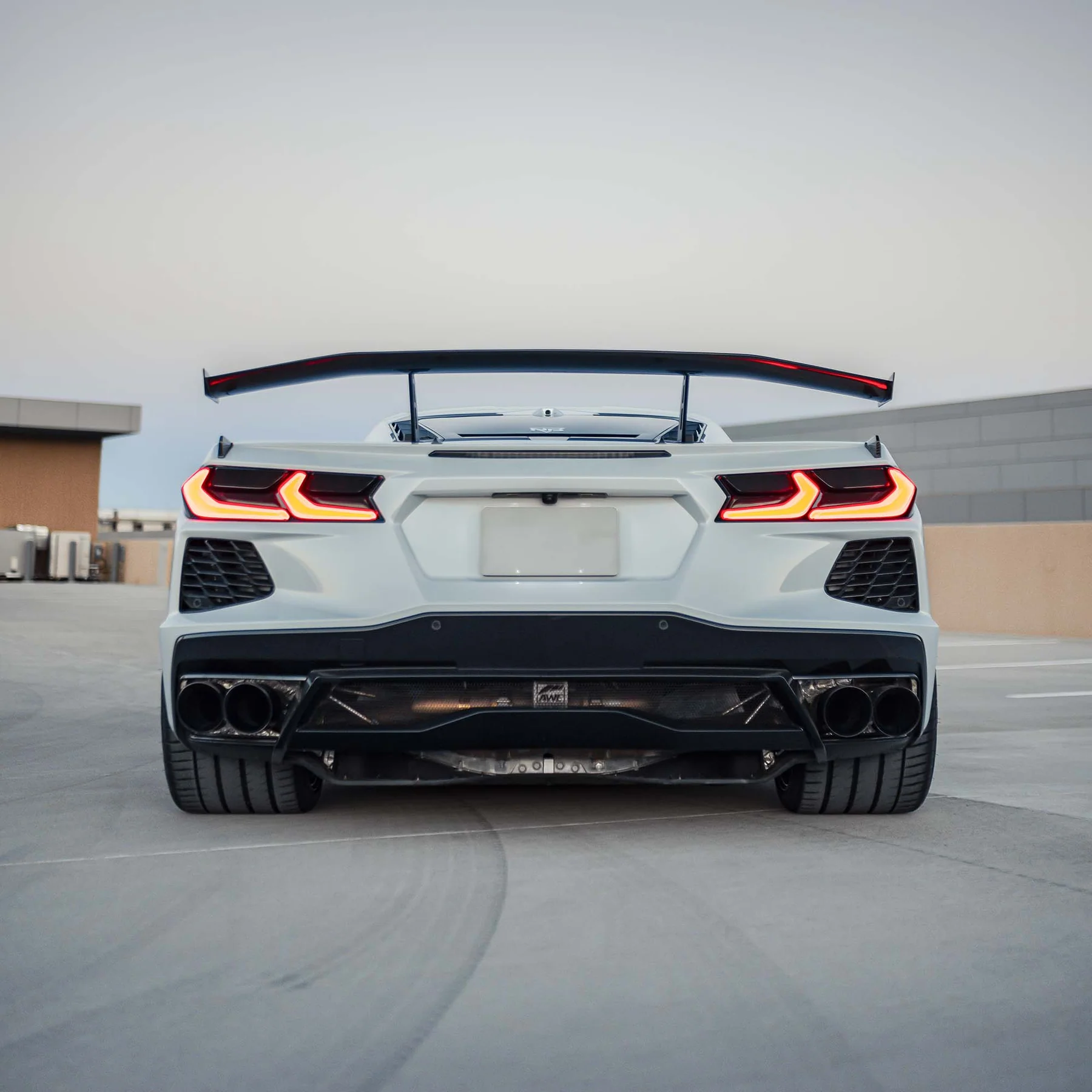Racing Sport Concepts Knighthawk Carbon Heckspoiler passend für Chevrolet Corvette C8