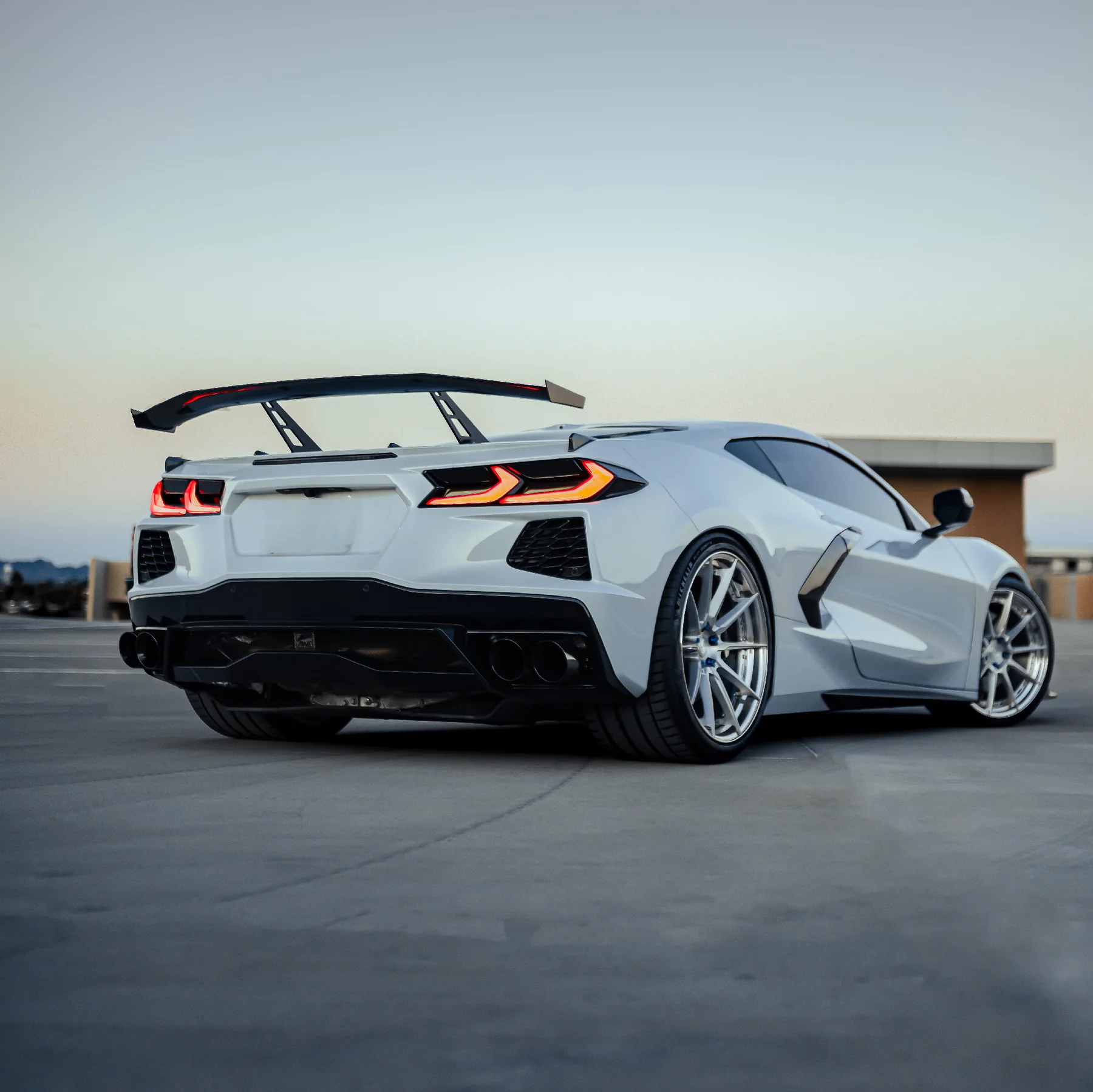 Racing Sport Concepts Knighthawk Carbon Heckspoiler passend für Chevrolet Corvette C8