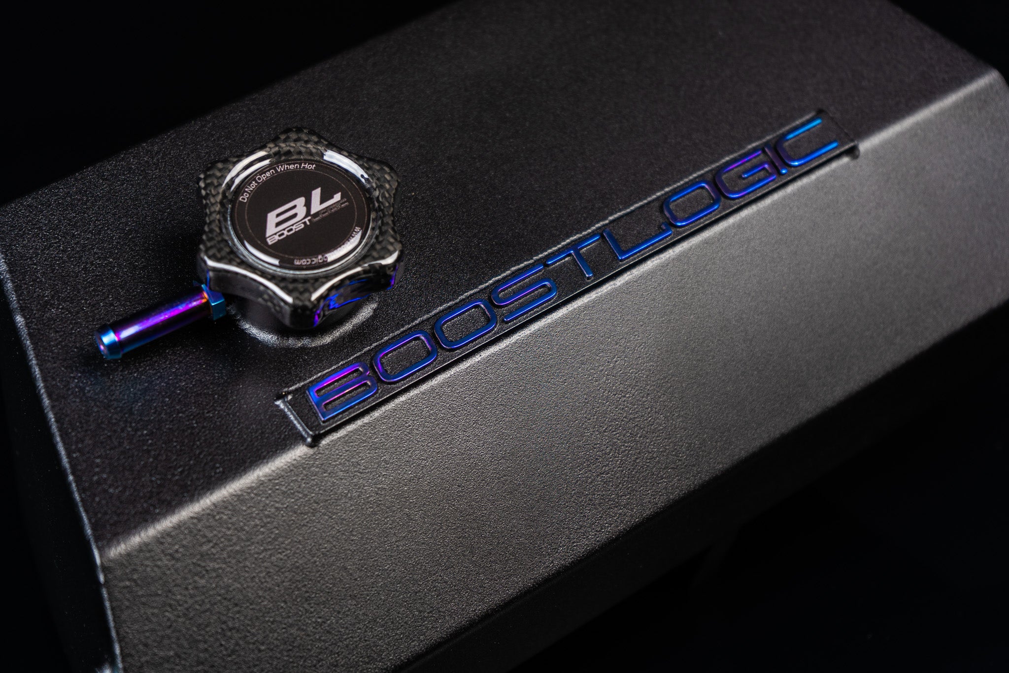 Bocal de liquide de refroidissement Boost Logic Titane pour Nissan R35 GT-R 