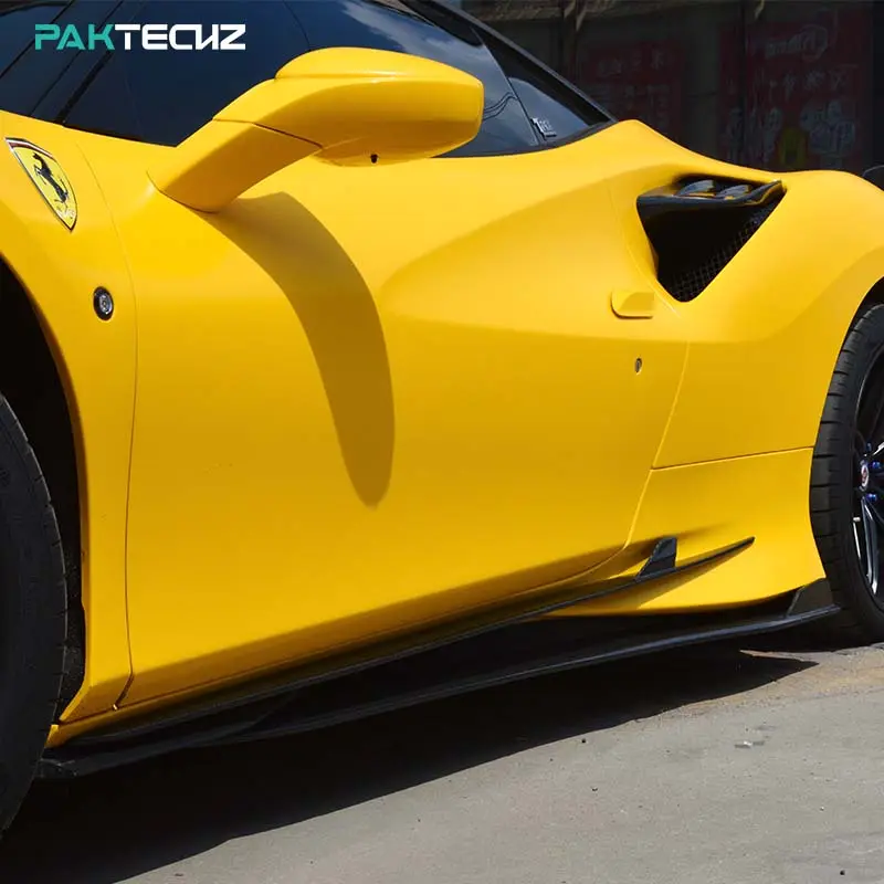 Paktechz Carbon Seitenschweller-kit für Ferrari F8 Tributo