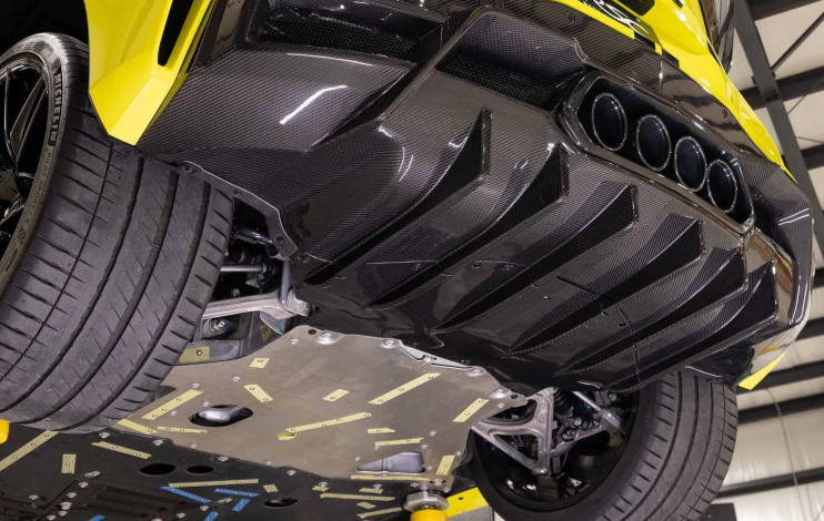RSC - Carbon GTZ Heckdiffusor passend für Chevrolet Corvette C8 Z06 ...