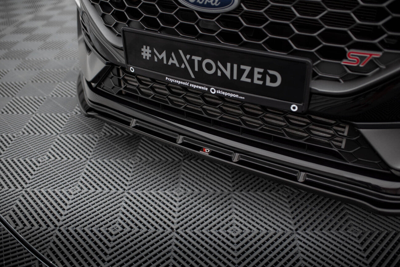 Maxton Design Cup Spoilerlippe V.2 für Ford Fiesta ST MK8 / ST-Line Mk8