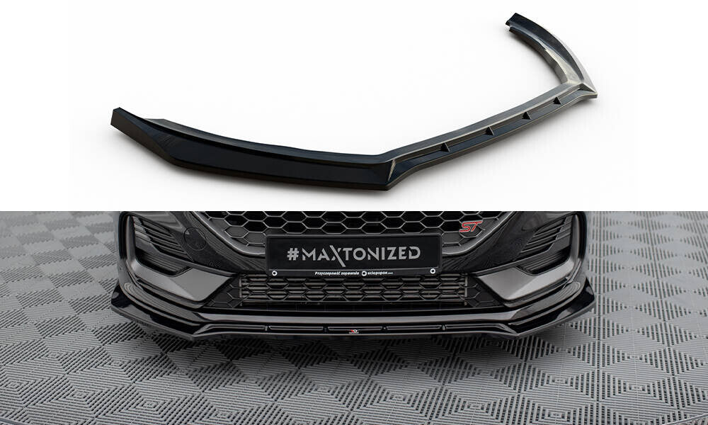 Maxton Design Cup Spoilerlippe V.4 für Ford Fiesta ST / ST-Line Mk8 Facelift