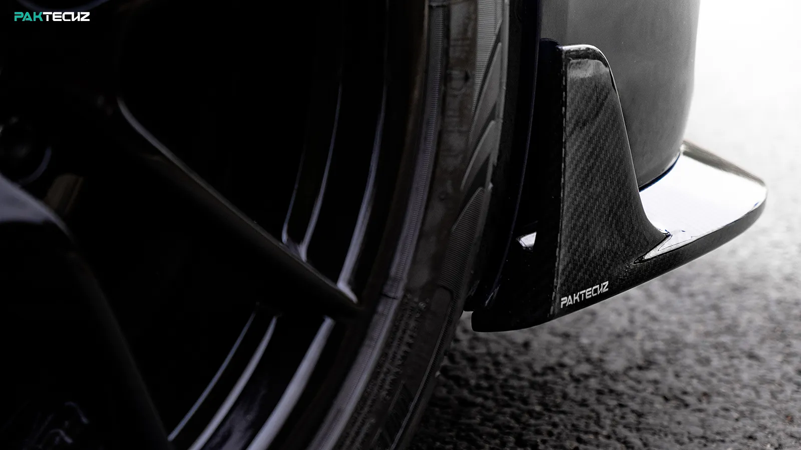 Paktechz Carbon Frontspoilerlippe für Porsche 718 Cayman