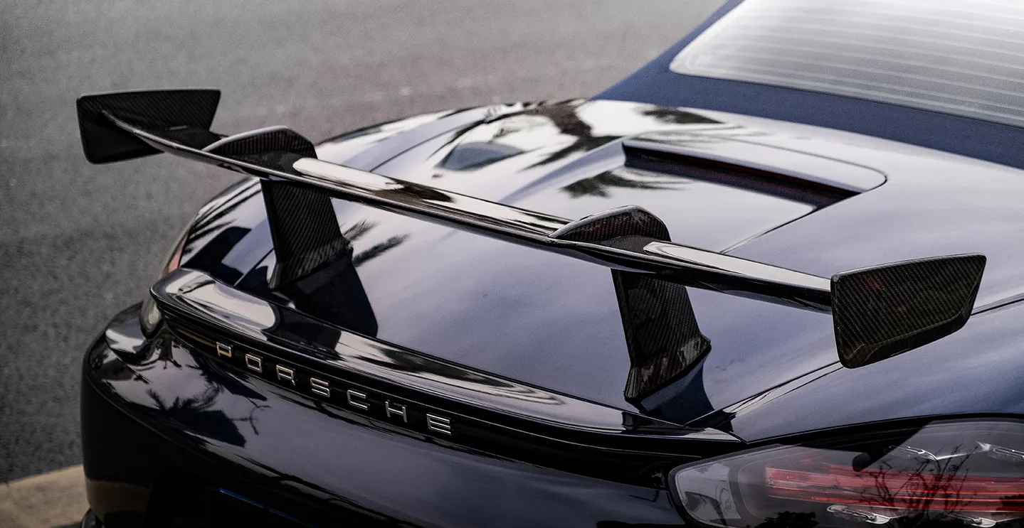 Paktechz Carbon Heckspoiler für Porsche 718 Cayman