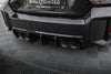 Maxton Design Heck Diffusor V.1 für BMW M2 G87 schwarz Hochglanz