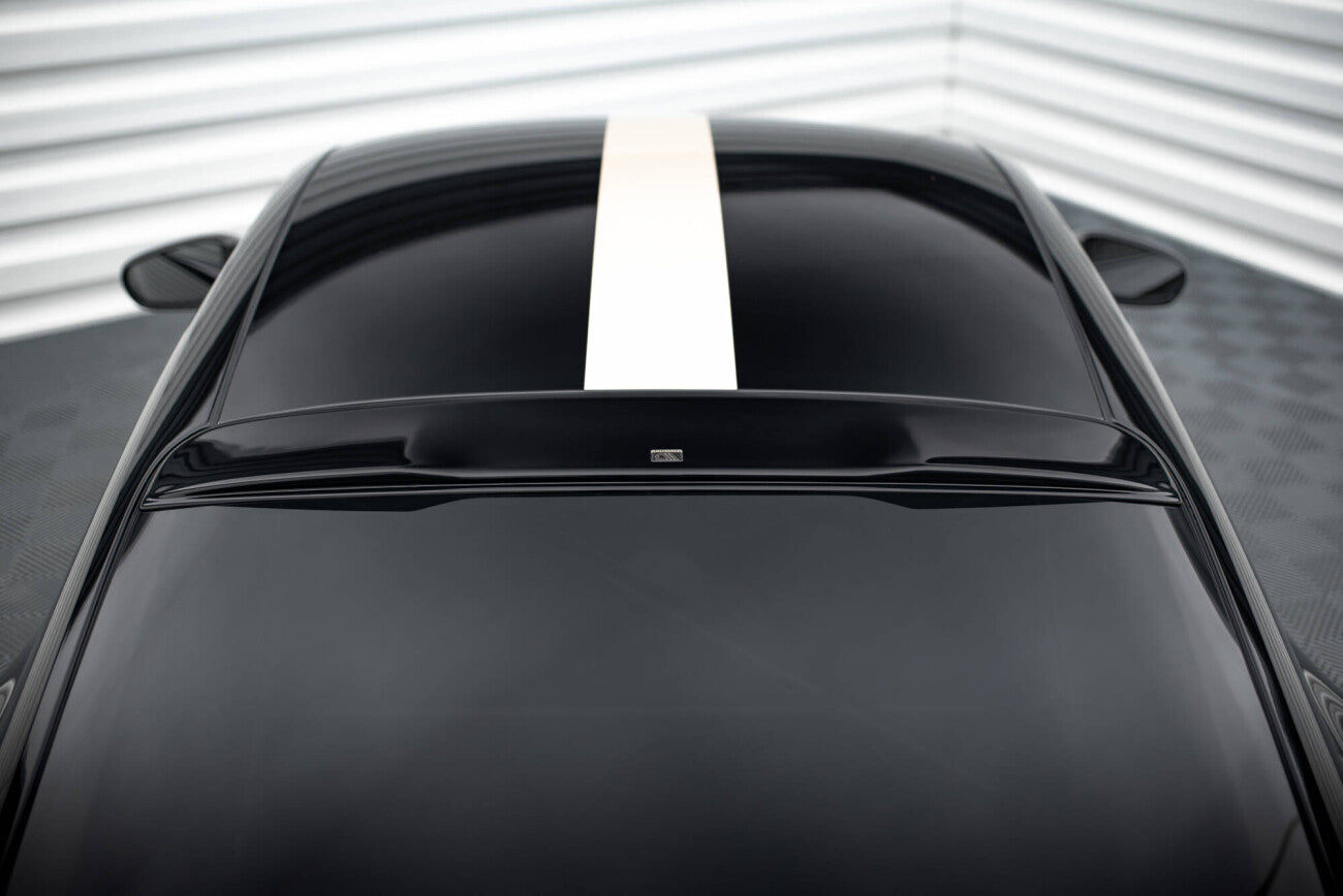 Maxton Design Heckscheiben Spoiler für Porsche 911 992 GT3 schwarz Hochglanz