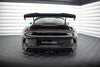 Maxton Design Spoiler Abrisskante für Porsche 911 992 GT3 schwarz Hochglanz