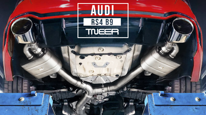 TNEER Klappenauspuffanlage für den Audi RS4 B9 & RS5 B9