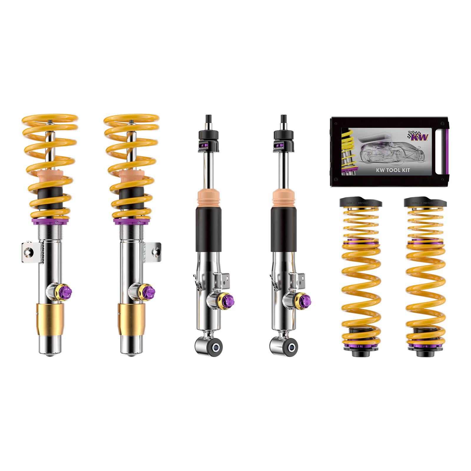 KW COILOVER V4 BMW M3 G80 &amp; M4 G82 all-wheel drive 