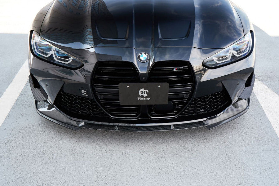 Lèvre avant 3Ddesign pour BMW Série 3, Série 4 G80, G81, G82, G83 M3, M4 