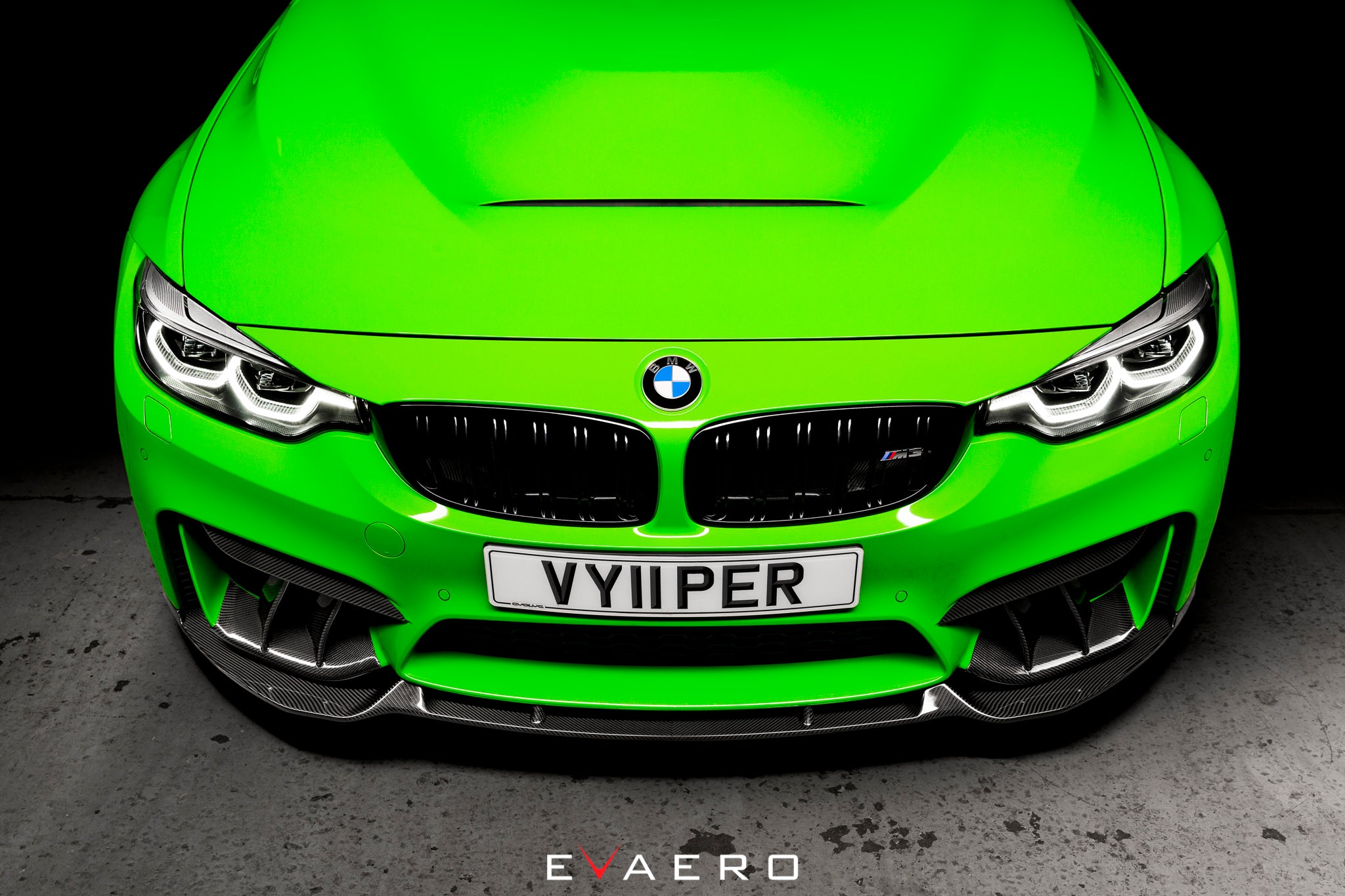 EVAERO Carbon Fronteinsätze (Paar) für BMW F8X M3/M4 - Turbologic