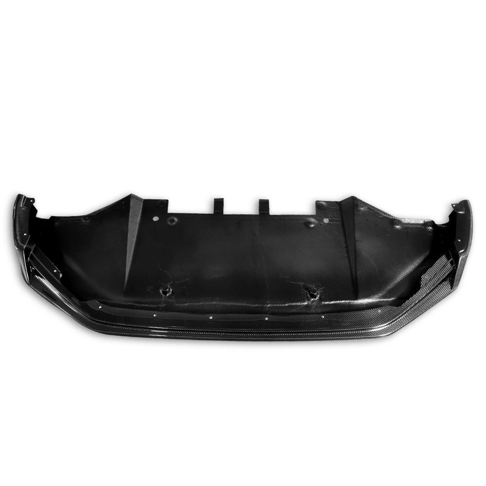 Carbon GT2 Style front spoiler lip for Nissan GT-R R35 