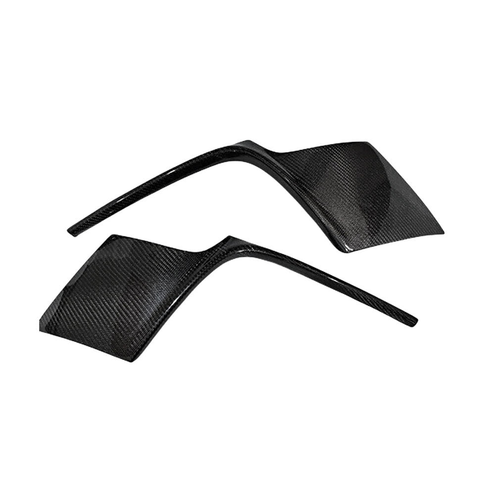 Dry carbon rear skirt - air outlets for Porsche 992 Carrera &amp; Carrera S 