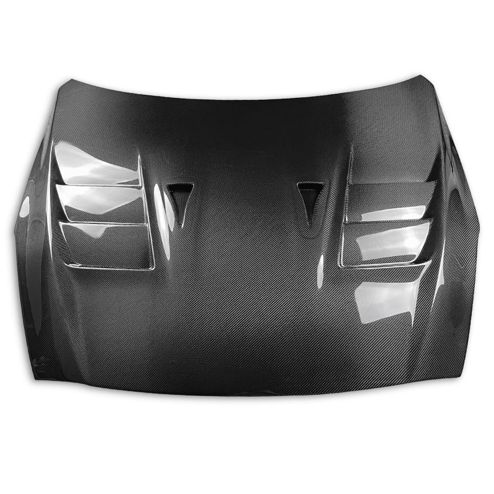 Carbon GT3 style hood for Nissan GT-R R35