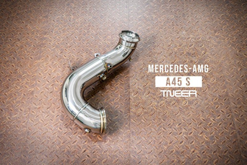 TNEER flap exhaust system for the Mercedes-Benz A45 AMG W177