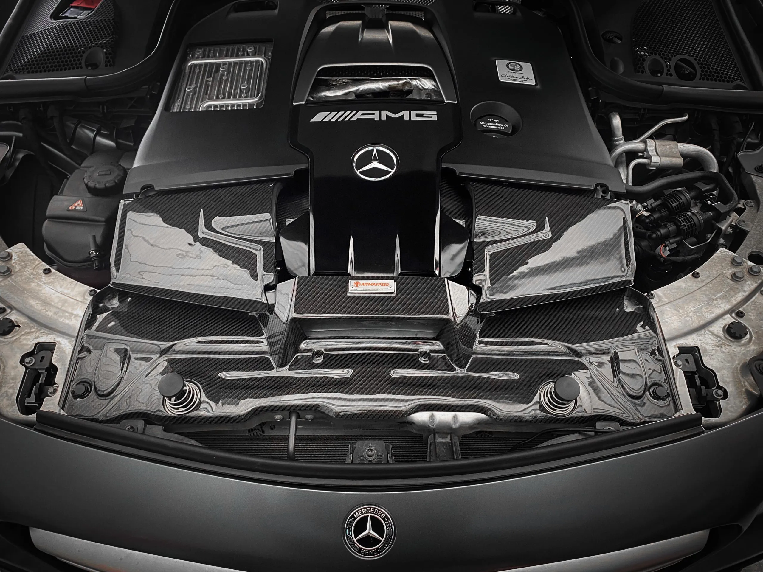Système d'admission en carbone ARMASPEED pour Mercedes-Benz W213 AMG E63/E63 S 