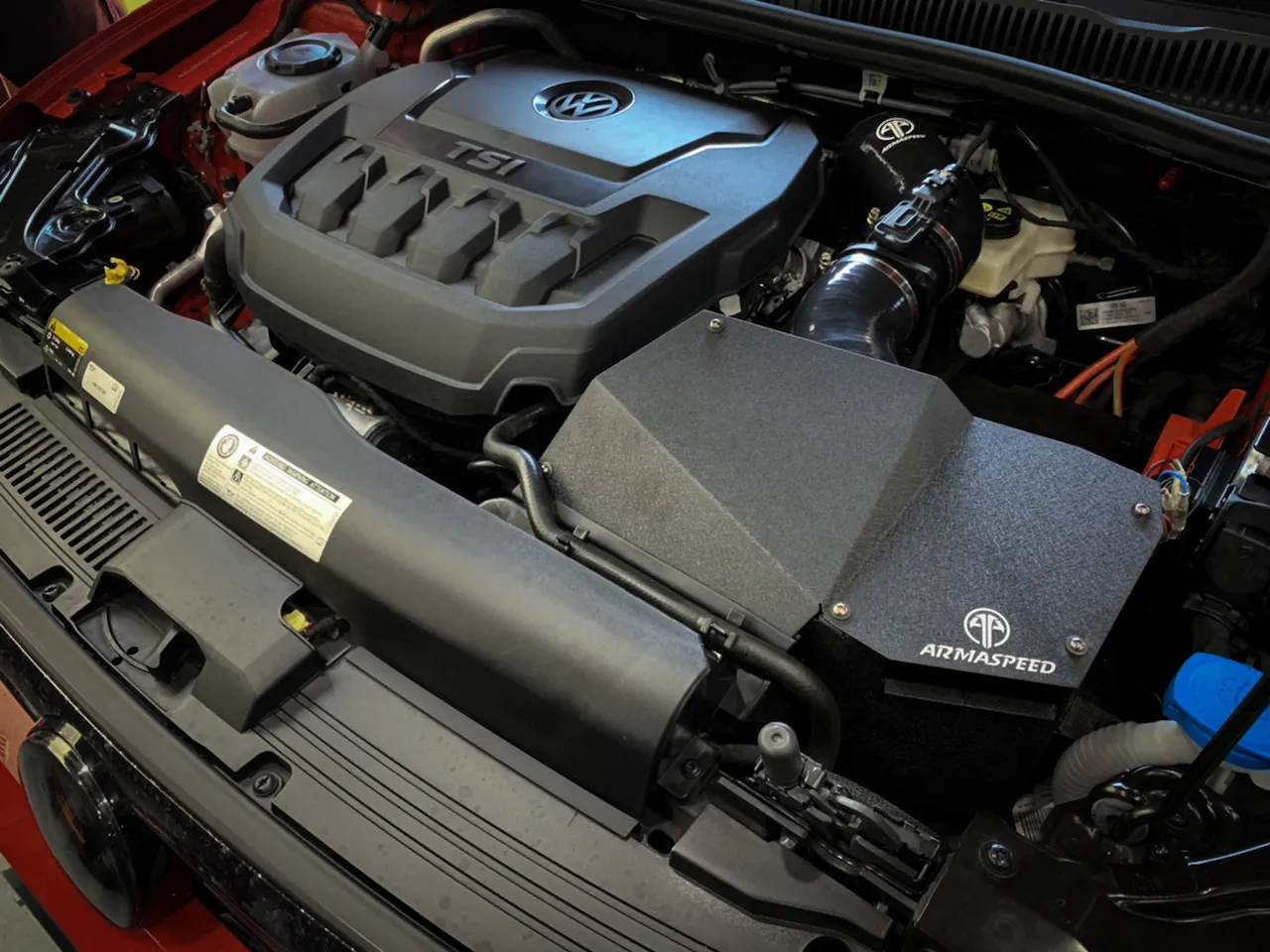 Système d'admission en aluminium ARMASPEED pour Volkswagen Polo GTI AW MK6 2.0L 