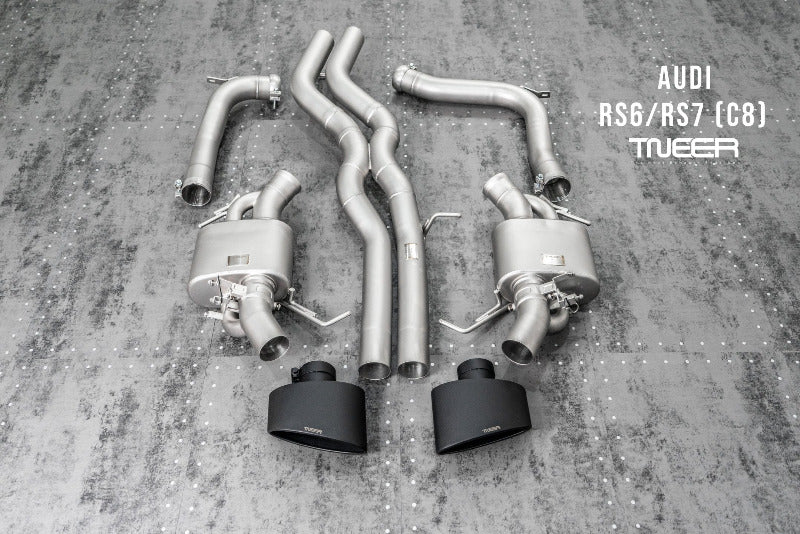 Système d'échappement à volets TNEER pour Audi RS6 C8 &amp; RS7 C8 