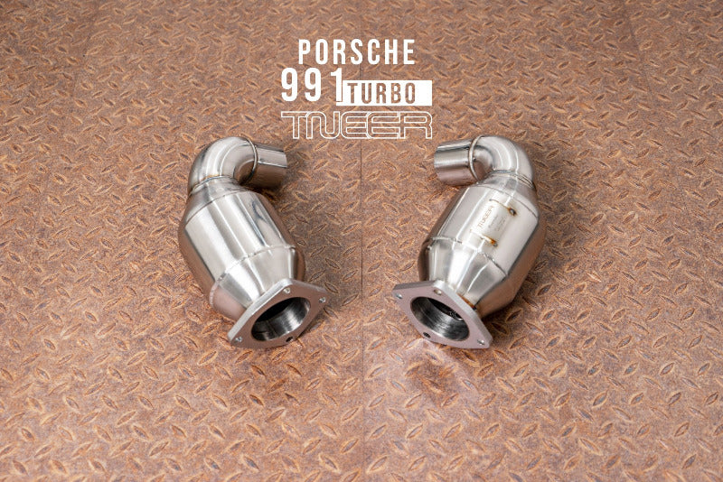 TNEER flap exhaust system for the Porsche 991 Turbo &amp; Turbo S 