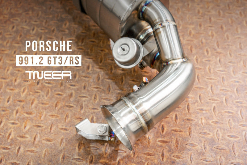 TNEER flap exhaust system for the Porsche 911 991.2 GT3 &amp; GT3 RS 