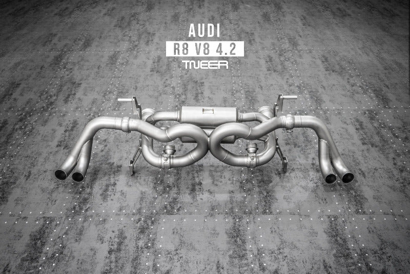 Système d'échappement à volets TNEER pour l'Audi R8 42 MK1 V8 