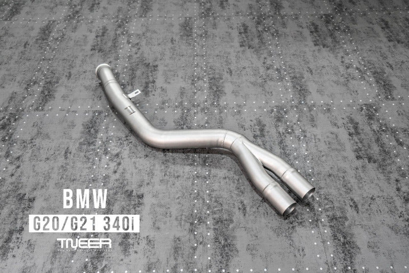 TNEER flap exhaust system for the BMW 340i G20 B58 