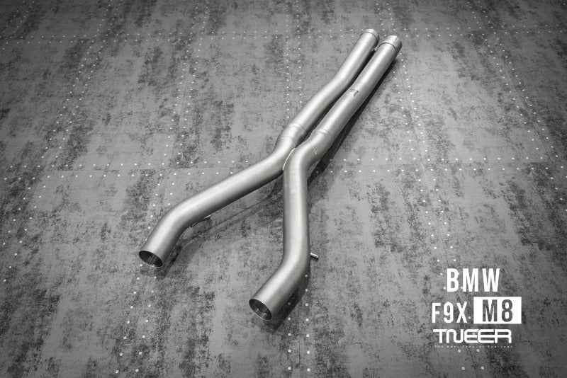 TNEER flap exhaust system for the BMW M8 F92 Coupe &amp; M8 F93 Gran Coupe 
