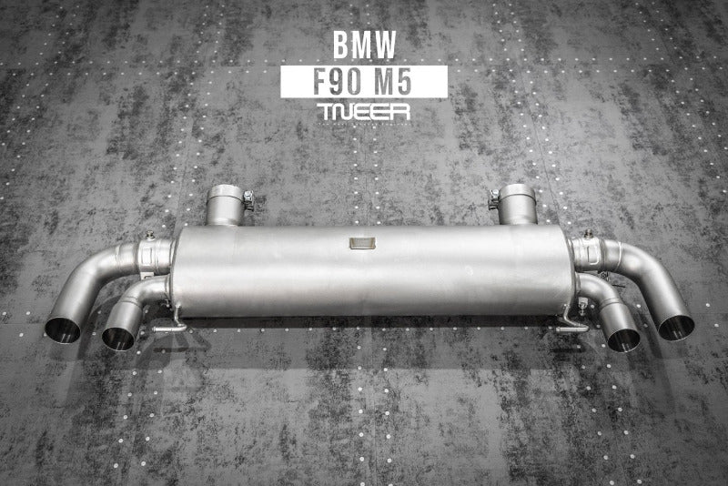 TNEER flap exhaust system for the BMW M5 F90 