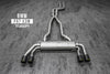 TNEER flap exhaust system for the BMW X3M F97 & X4M F98