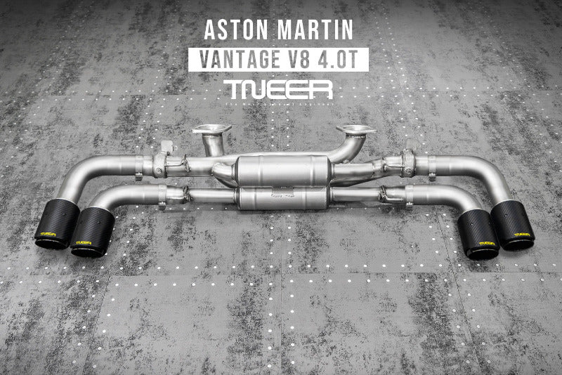 Système d'échappement à volets TNEER pour Aston Martin Vantage V8 4.0T 2019+ 