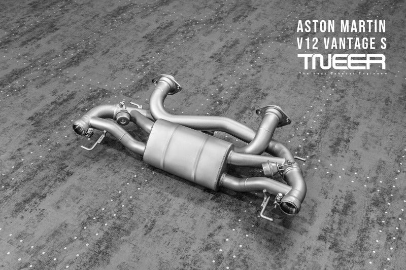 Système d'échappement à volets TNEER pour l'Aston Martin Vantage / S V12 