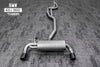 TNEER flap exhaust system for the BMW 435i F32 LCI N55 