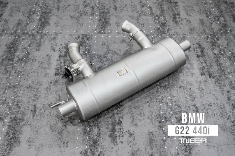 TNEER flap exhaust system for the BMW 440i G22 