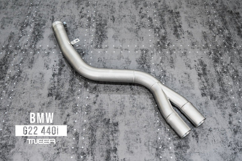 TNEER flap exhaust system for the BMW 440i G22 
