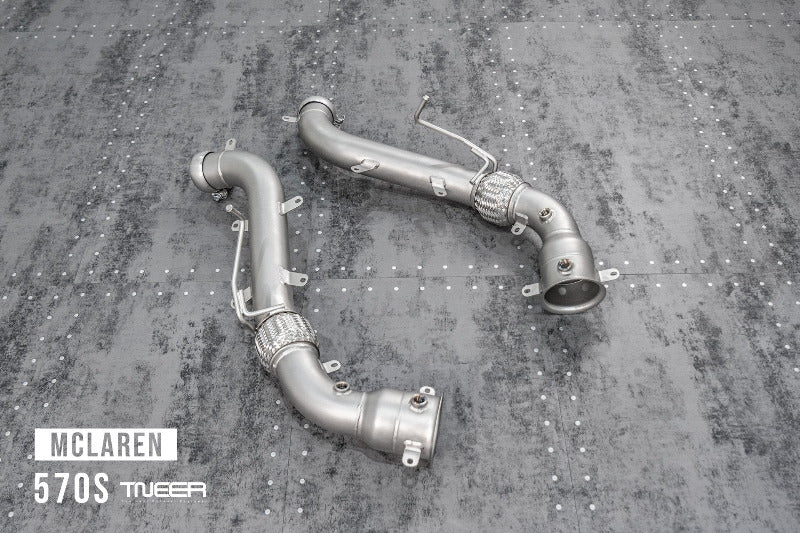 TNEER flap exhaust system for the McLaren 570S 