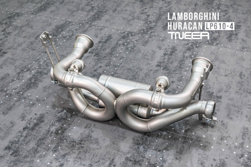 TNEER flap exhaust system for the Lamborghini Huracan LP610-4 