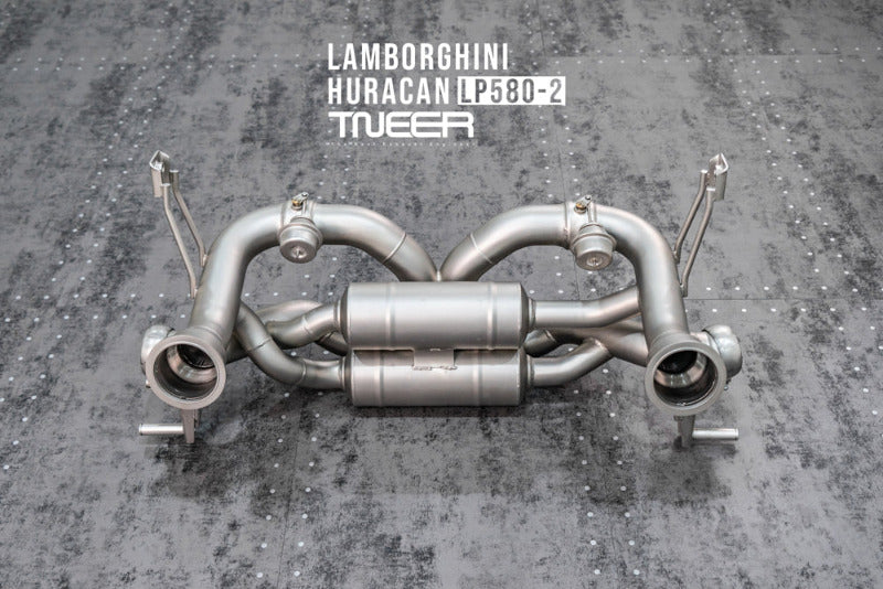 Système d'échappement à volets TNEER pour la Lamborghini Huracan LP580-2 