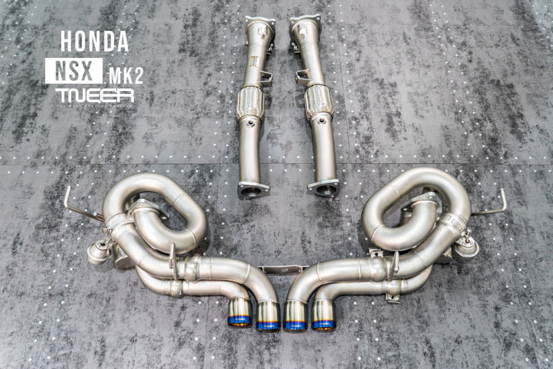 TNEER flap exhaust system for the Honda NSX MK2 